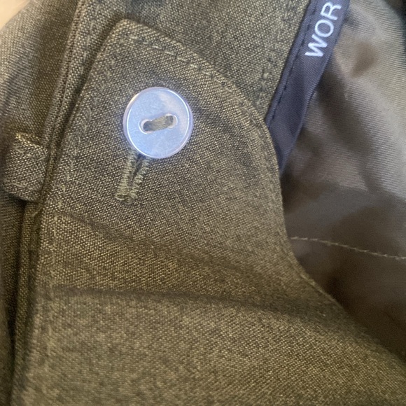 New-Hunter Green WORTHINGTON Modern Fit Dress Slacks. NWOT - Picture 3 of 12